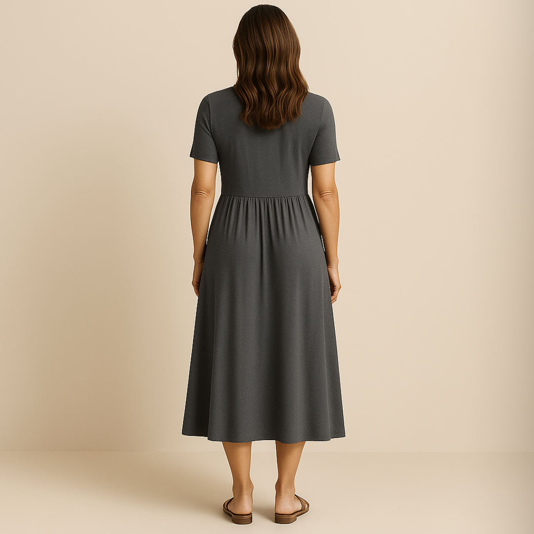 Bridgett - Kurzärmeliges Kleid
