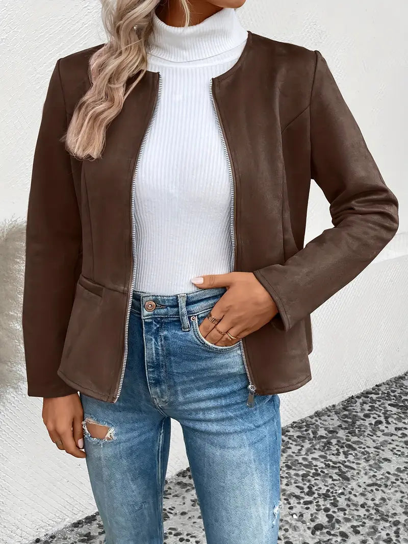 Roksana - Jacke mit Reissverschluss