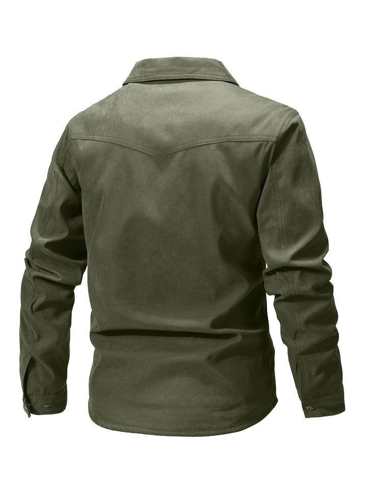 Evrypidis - Lässige Langarm-Cargo-Jacke