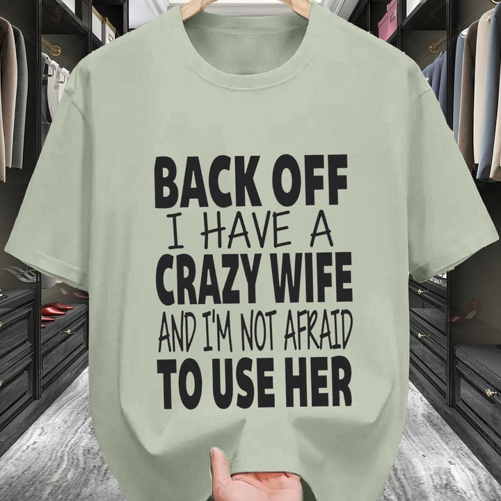Crazy – Bequemes T-Hemd