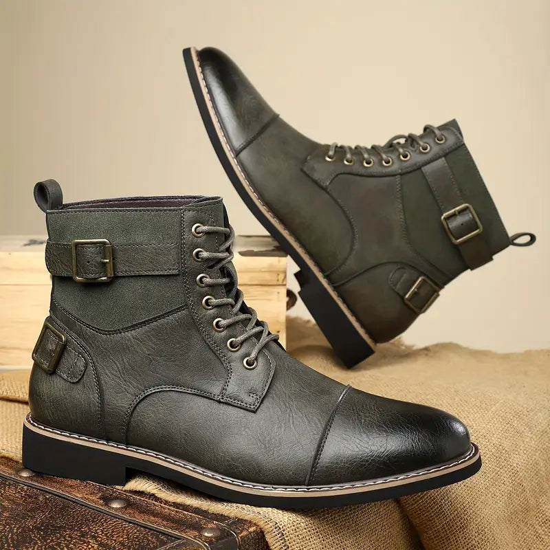 Dylan – Lässige Stiefeletten Mit Schnallen