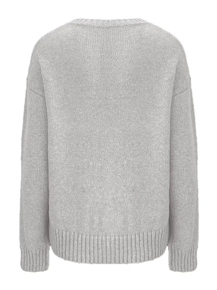 Urvana - Langarm Pullover Mit Katzen Drucken