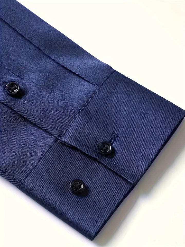 Byron – Elegantes Langarm Hemd Mit Knöpfen