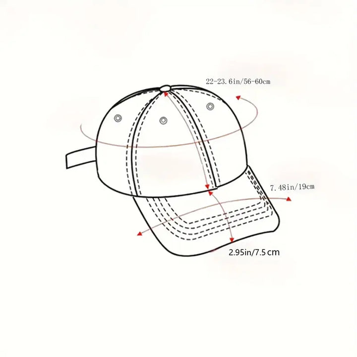 FlexDome – Verstellbare Baseball Kappe Mit Netz