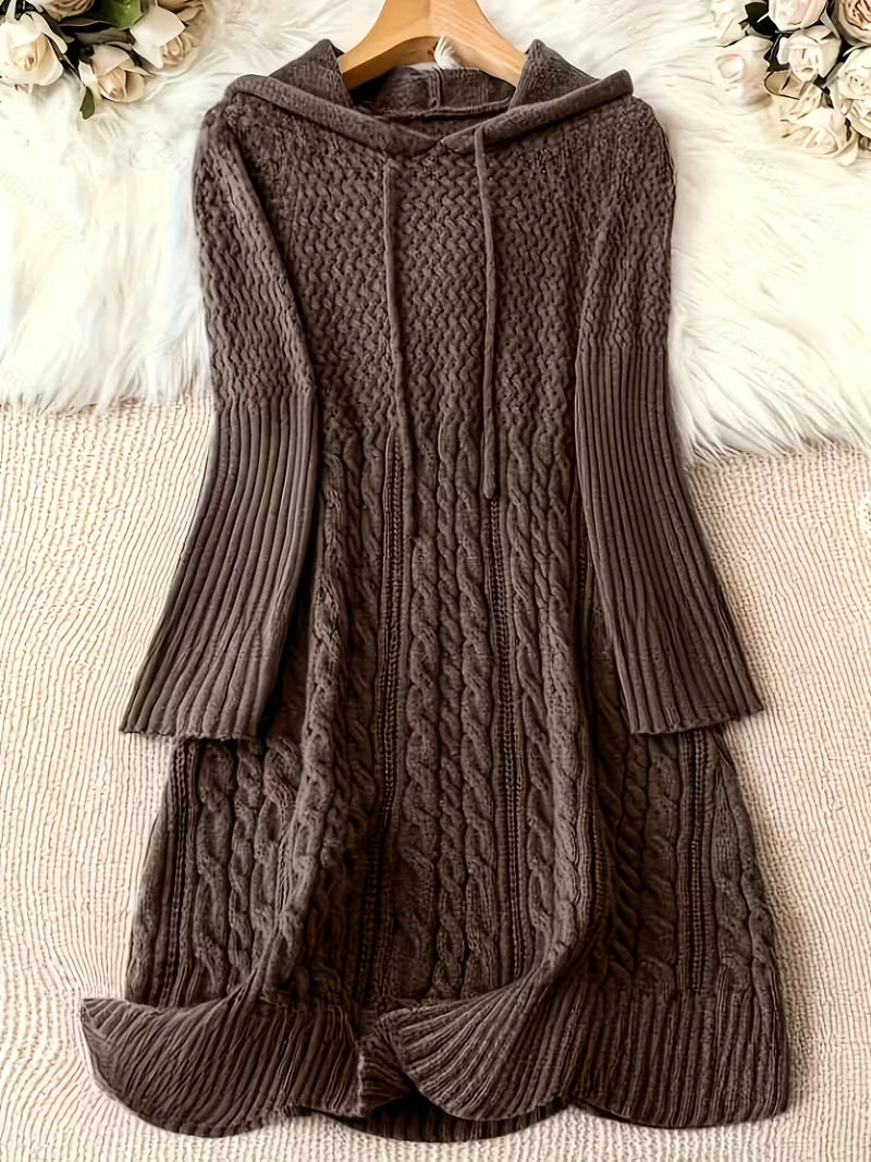 Jakynta – Lässiges Kapuzen Kleid