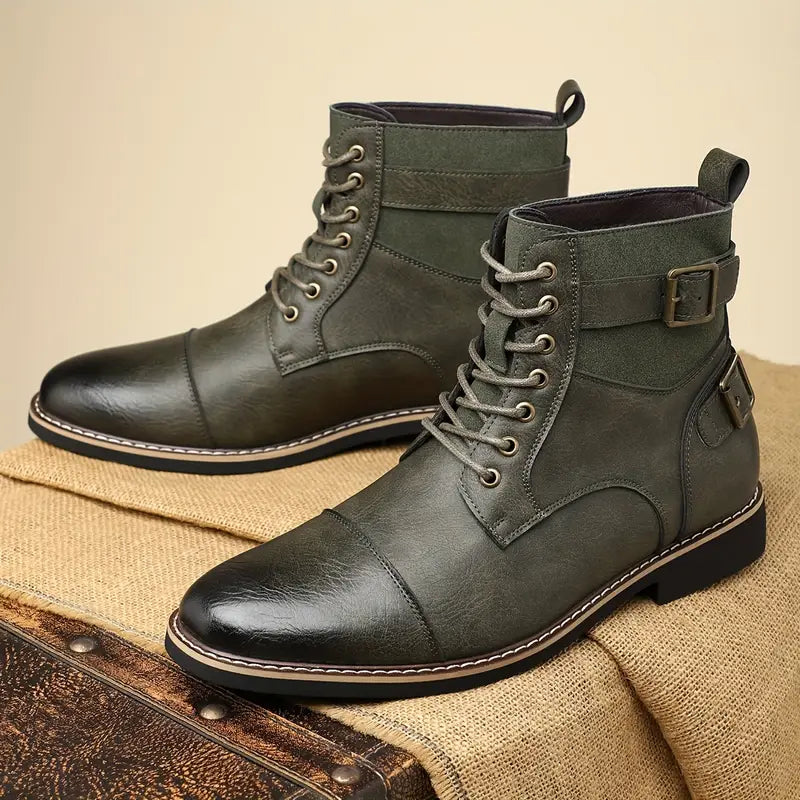 Dylan – Lässige Stiefeletten Mit Schnallen
