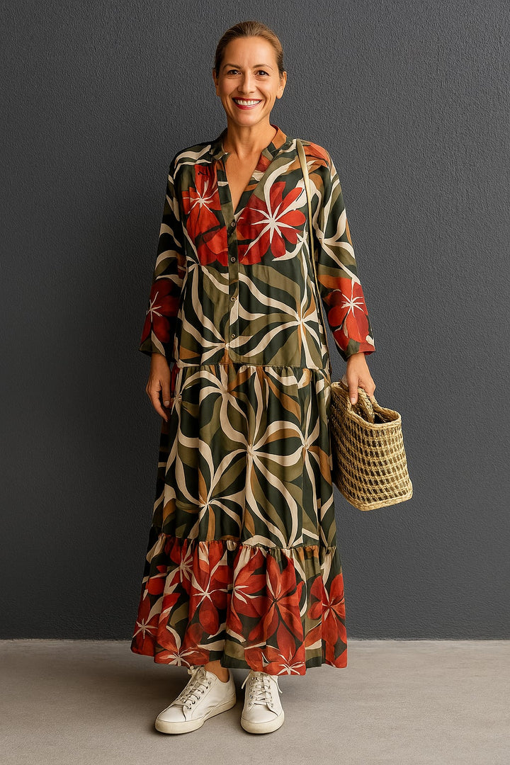 Solveig - Elegantes Lockeres Kleid