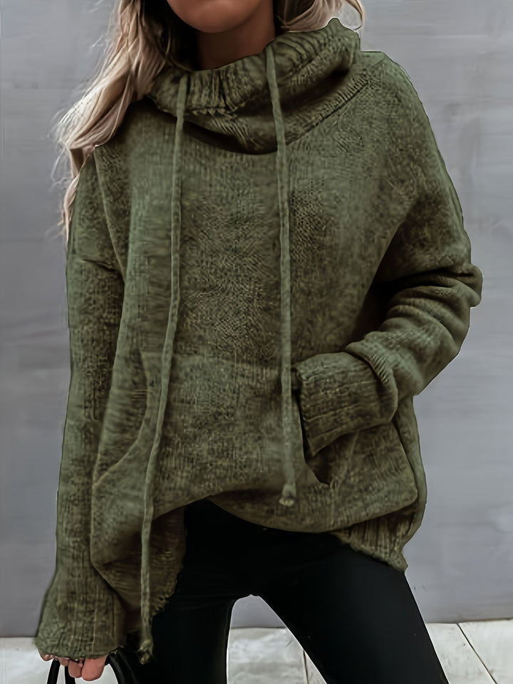Zelina – Langarmpullover Mit Tasche