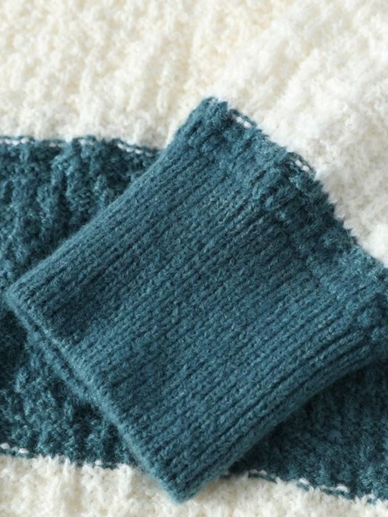 Jorren – Rund Hals Streifen Pullover