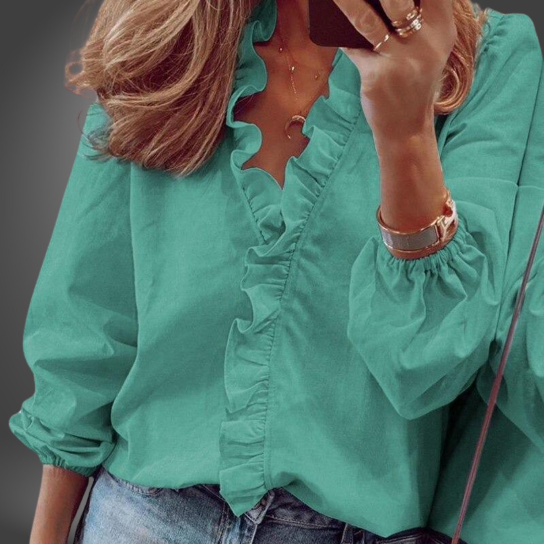 Tana - Stilvolle Handgefertigte Bluse