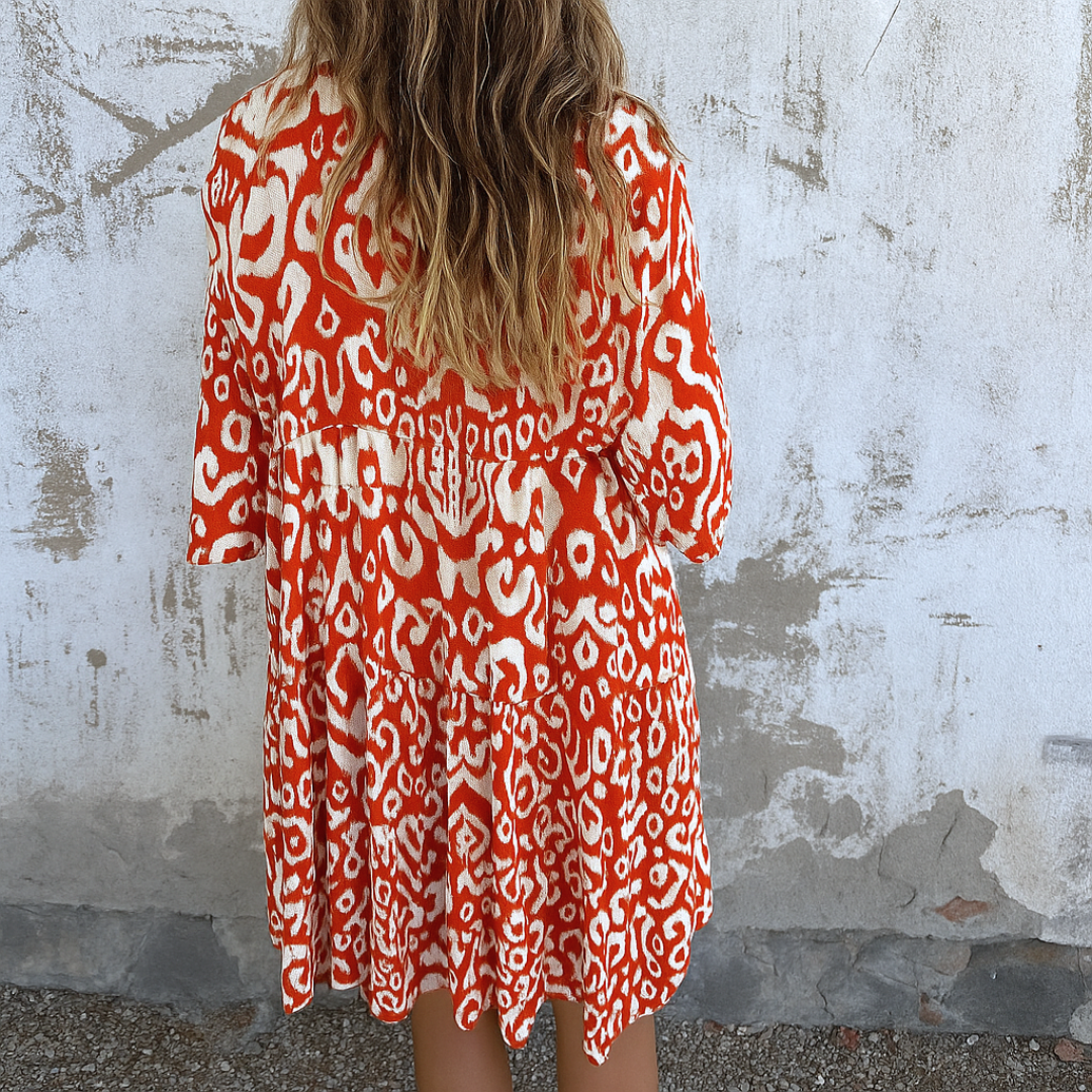 Shaffer – Elegantes Kleid Mit V-Ausschnitt