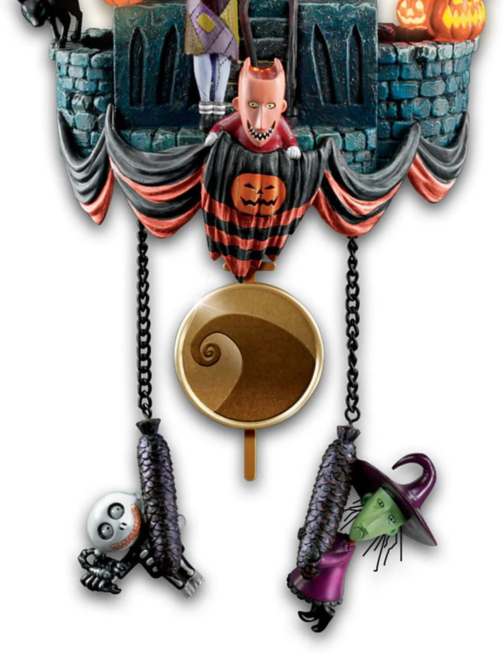 HallowClock – Halloween Wanduhr, Albtraum vor Weihnachten