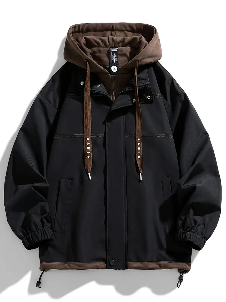 Carson – Lässige Kapuzen Jacke Mit Tasche