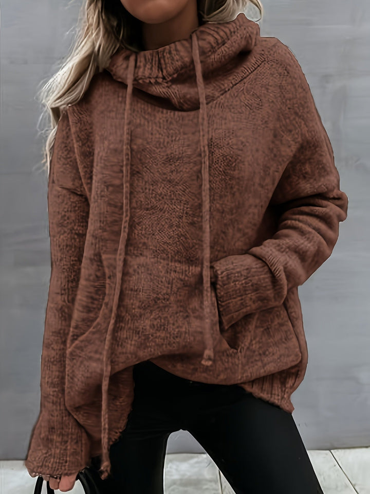 Zelina – Langarmpullover Mit Tasche