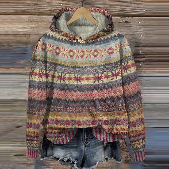 Annika - Ethnischer  Kapuzenpullover