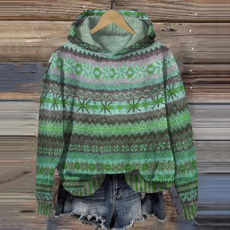 Annika - Ethnischer  Kapuzenpullover