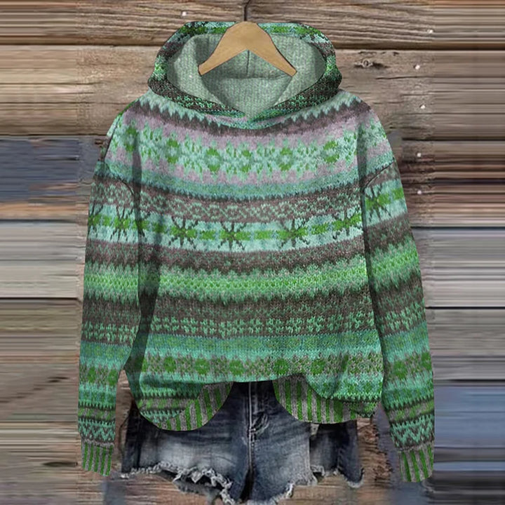 Annika - Ethnischer  Kapuzenpullover