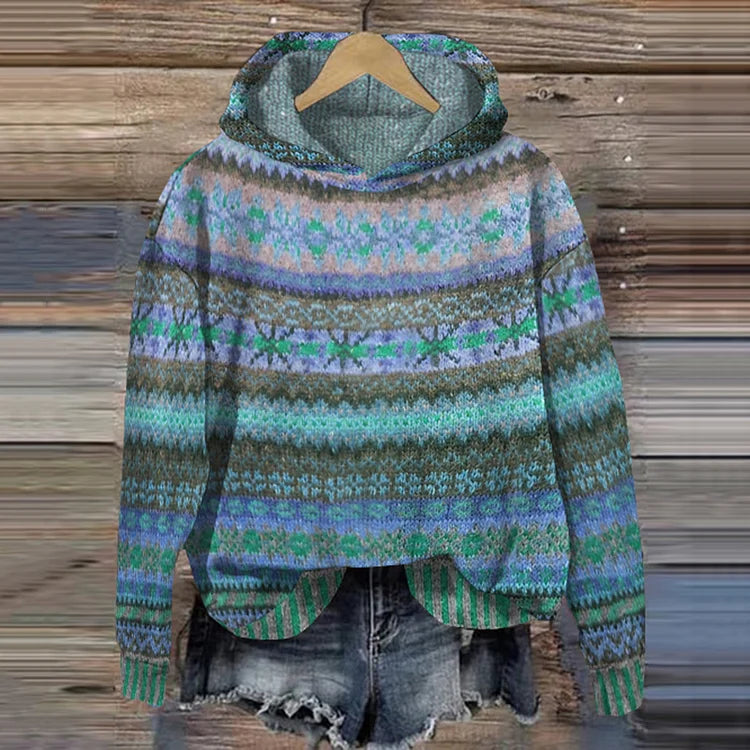 Annika - Ethnischer  Kapuzenpullover