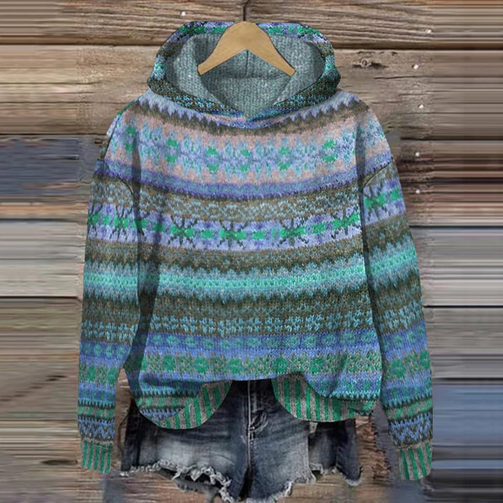 Annika - Ethnischer  Kapuzenpullover