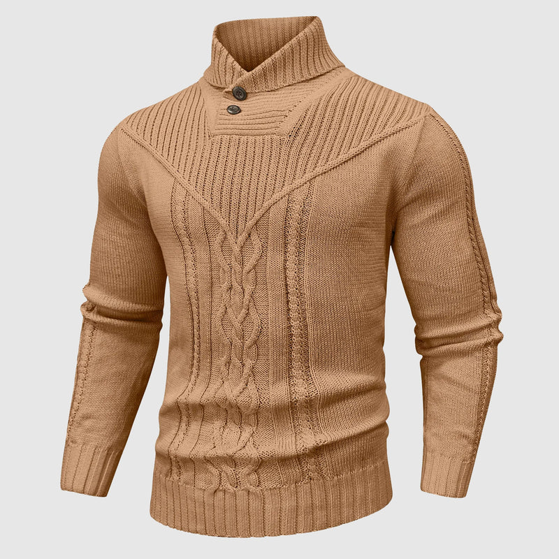 Gregorio – Strick Pullover Mit Schalkragen