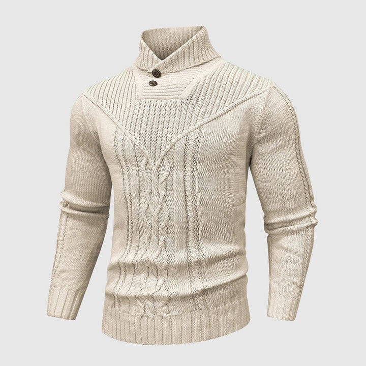 Gregorio – Strick Pullover Mit Schalkragen