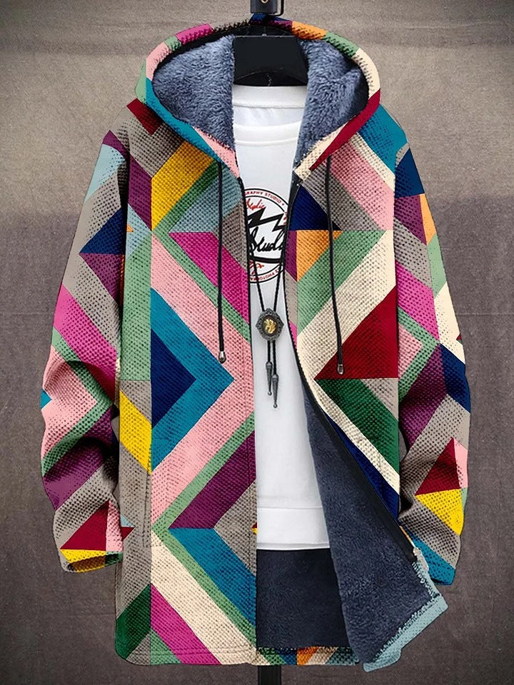 Arria – Luxuriöse Strickjacke Inspiriert Von Der Kunst
