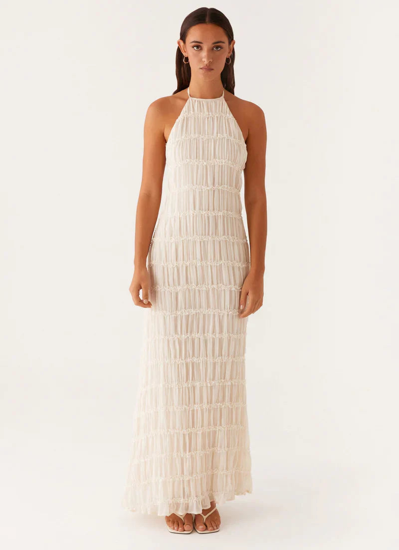 Falkenberg - Elegantes Maxikleid Im Bohemian Stil