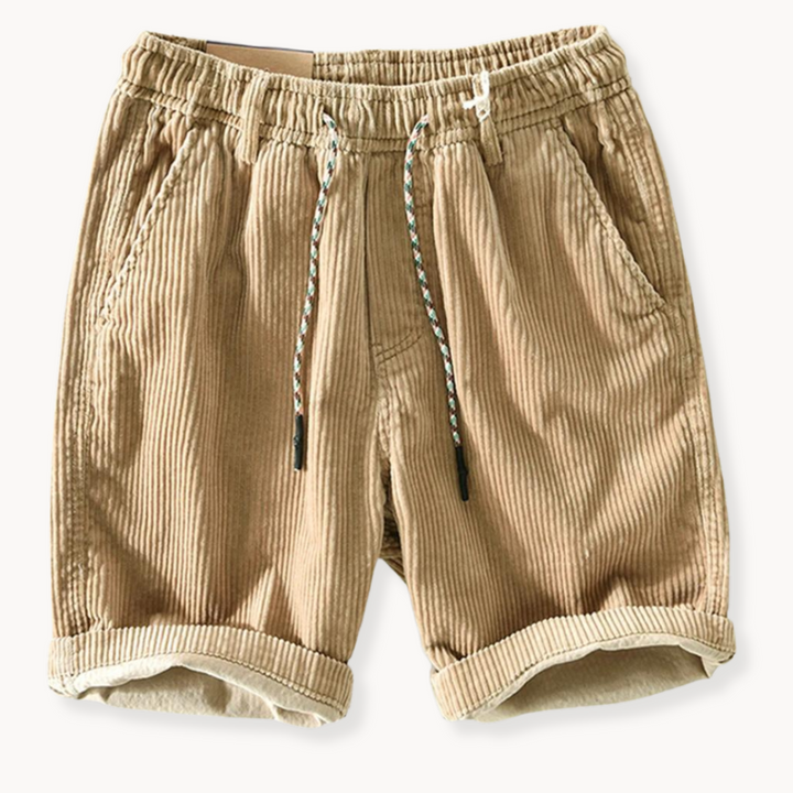 Klaas - Verstellbare Cord Shorts