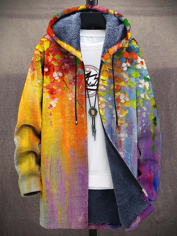 Broonte – Luxuriöser Von Kunst Inspirierter Strickjacke