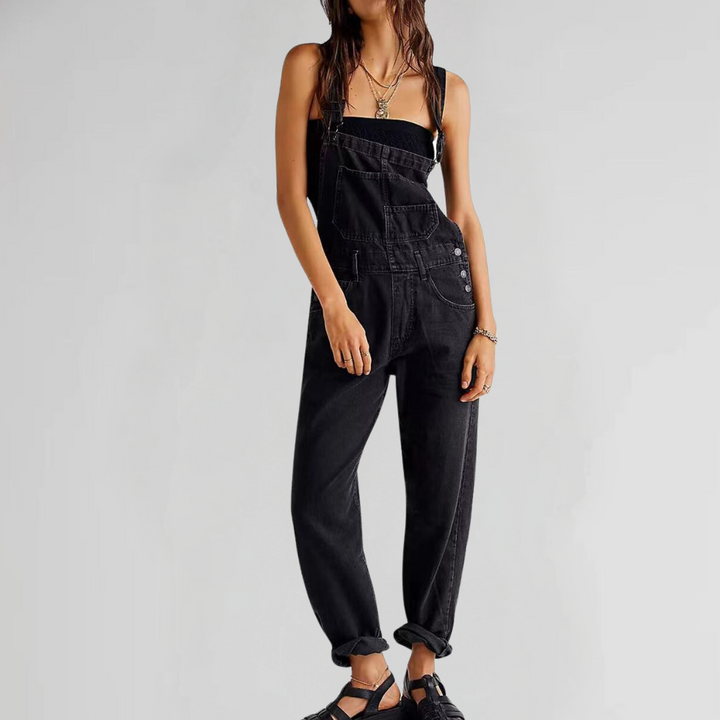 Jacqui – Stilvoller Jeansstoff Overall