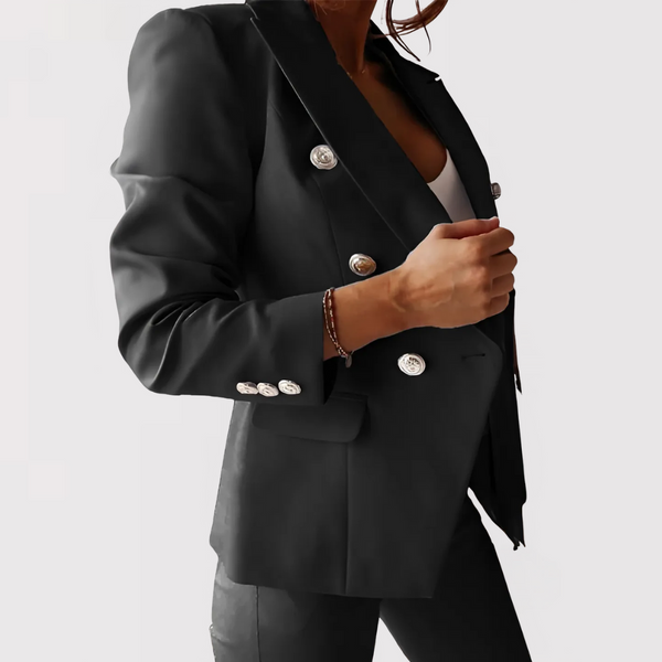 Varina – Blazer und Hoch Geschnittener Hose Set