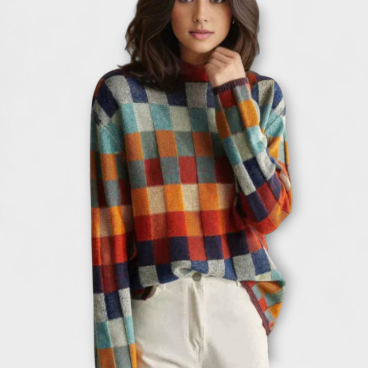 Berthe – Kaschmir Strickpullover Mit Rollkragen