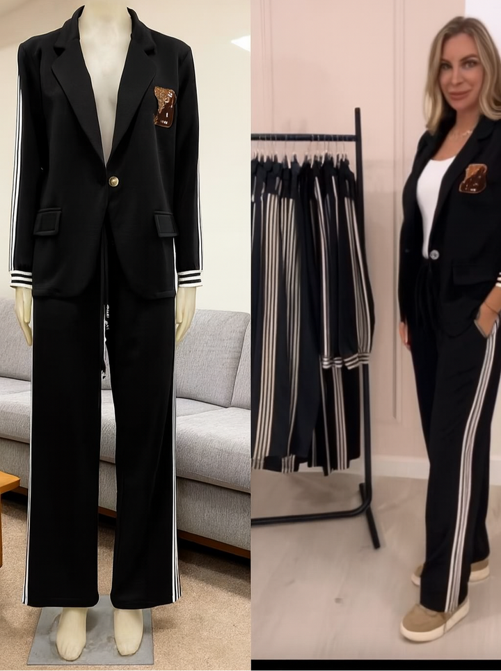 Alynza – Blazer Und Hosen Set