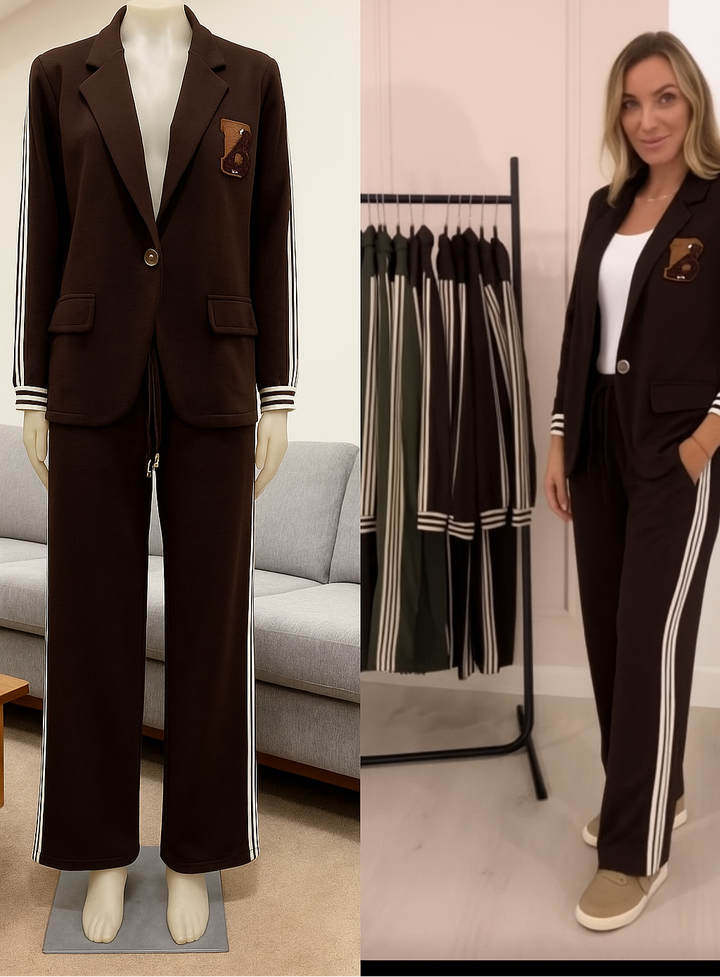 Alynza – Blazer Und Hosen Set
