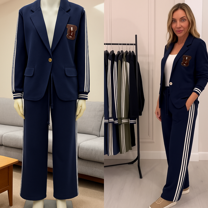 Alynza – Blazer Und Hosen Set