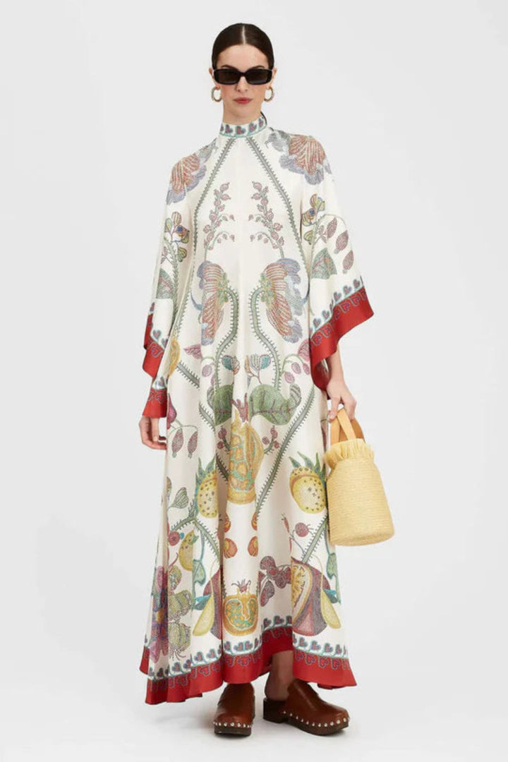 Elica – Bedrucktes Maxikleid