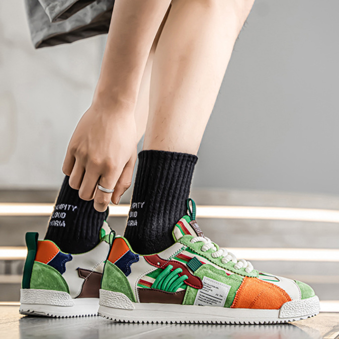 Pooran – Ultrabequemer Retro Turnschuh