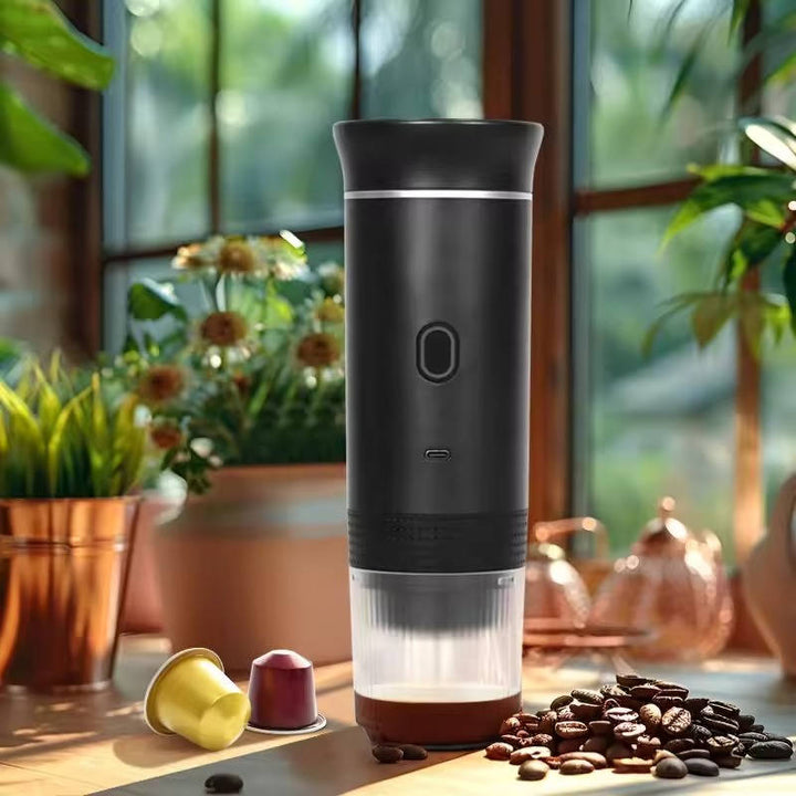 AeroCafe – Tragbare Espresso und Cappuccino Maschine
