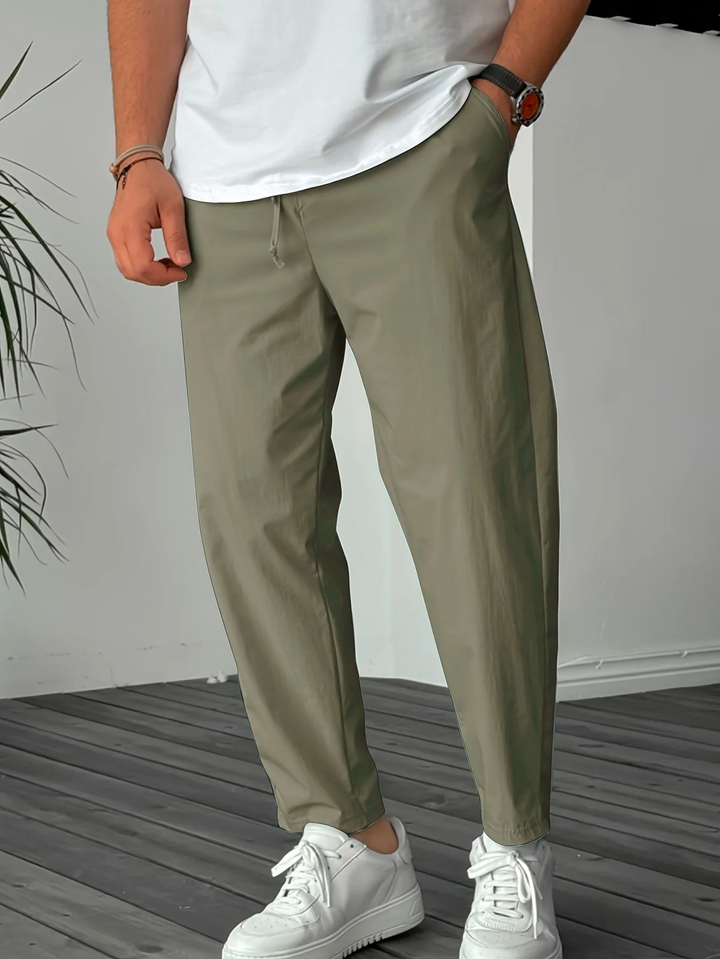 Blewett – Elegante Konisch Zulaufende Hose Mit Kordelzug