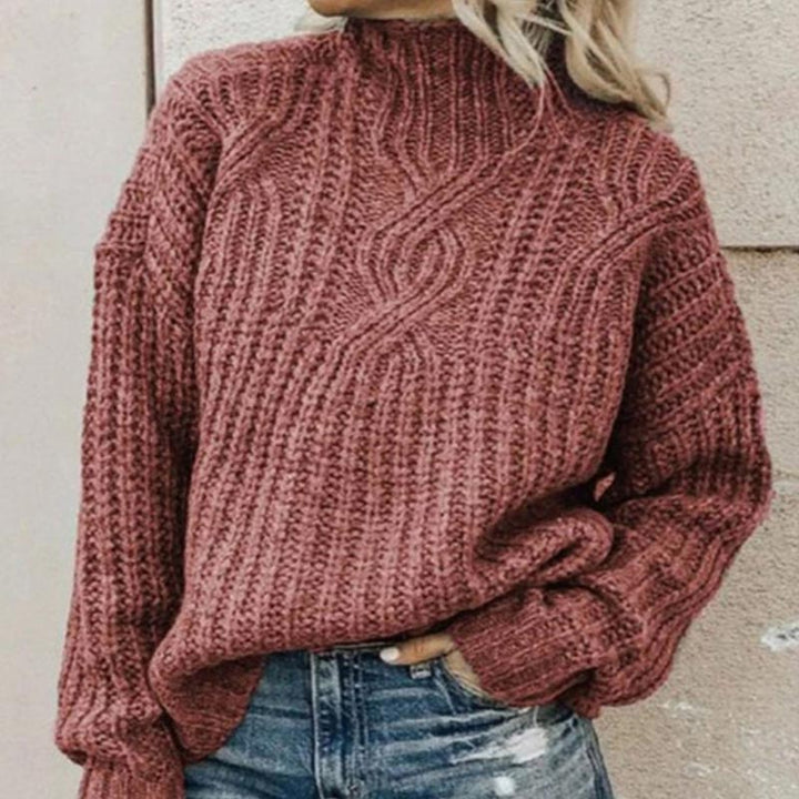 Chaipanya – Stilvoller Und Bequemer Pullover Mit Zopfmuster