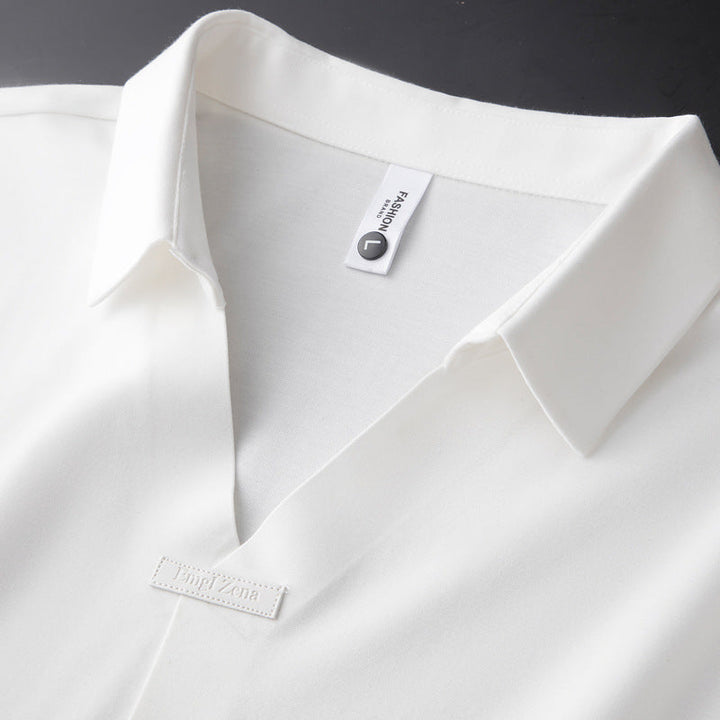 Milton – Atmungsaktives Seiden Polo Hemd