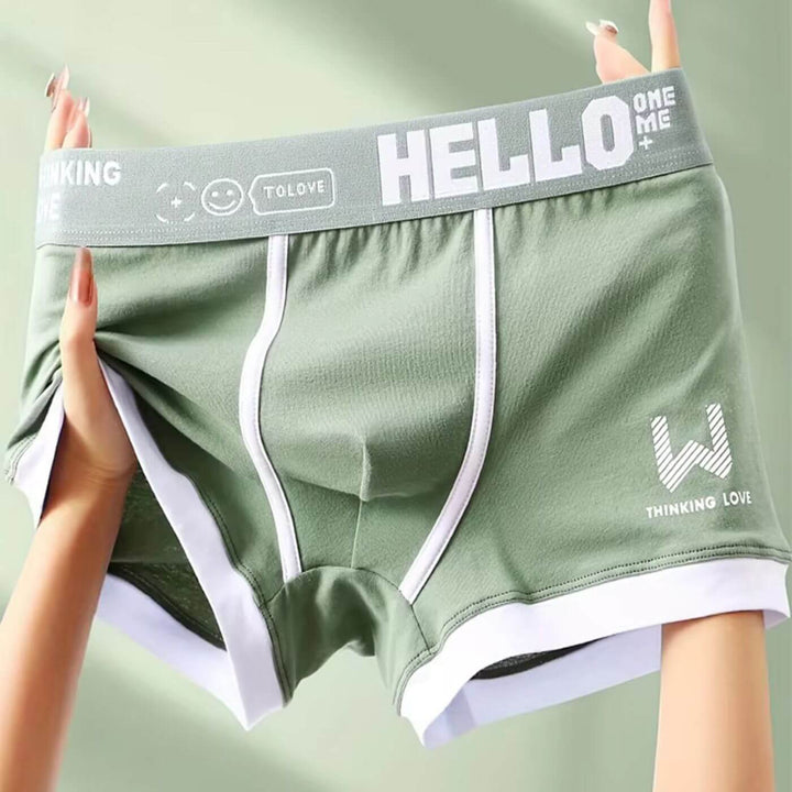 Gerwin – Bequeme Boxer Unterwäsche mit Hohem Bund