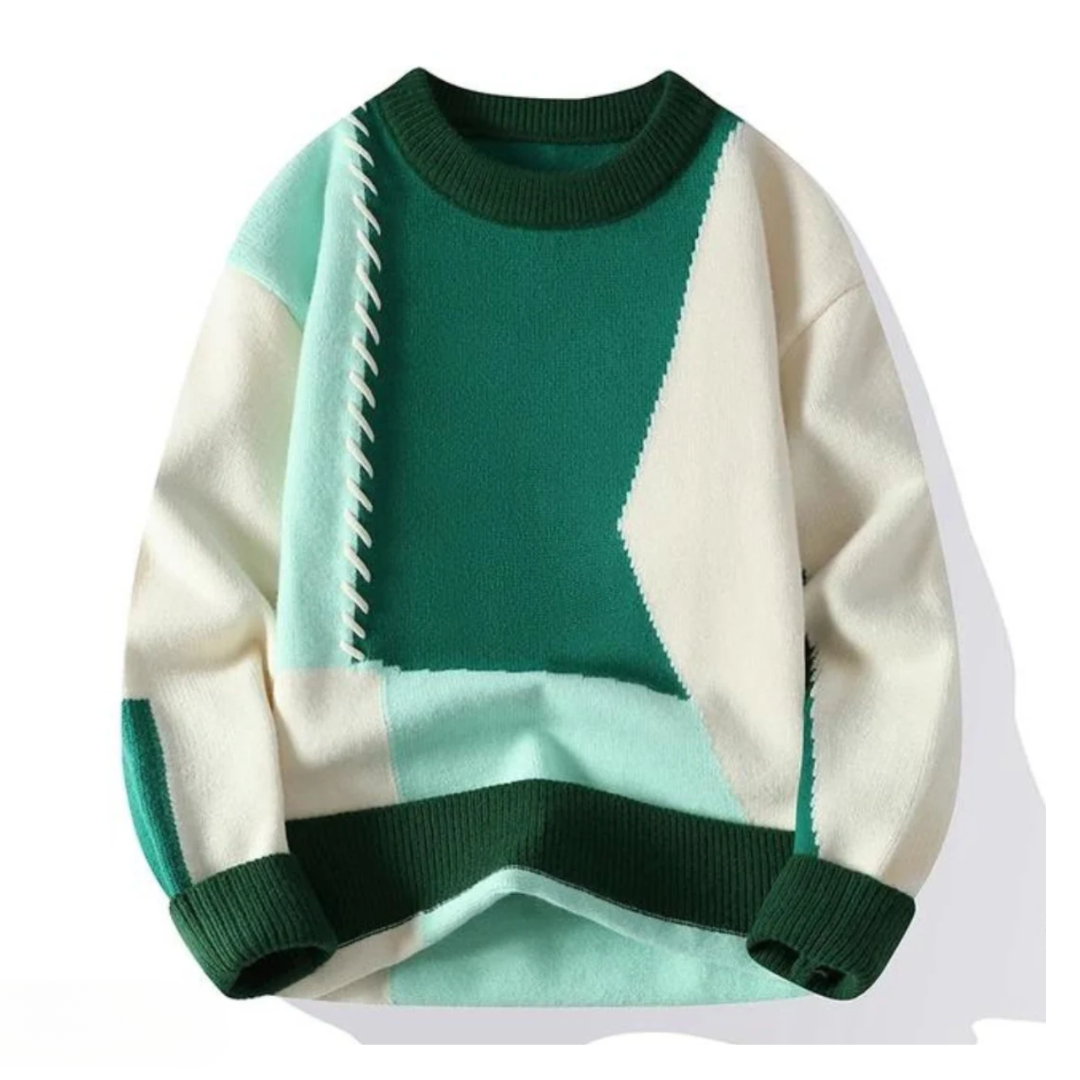 Fridolin - Farb Block Pullover
