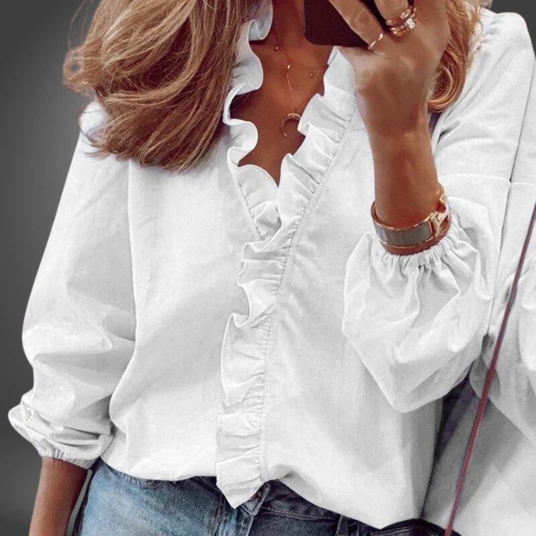 Tana - Stilvolle Handgefertigte Bluse
