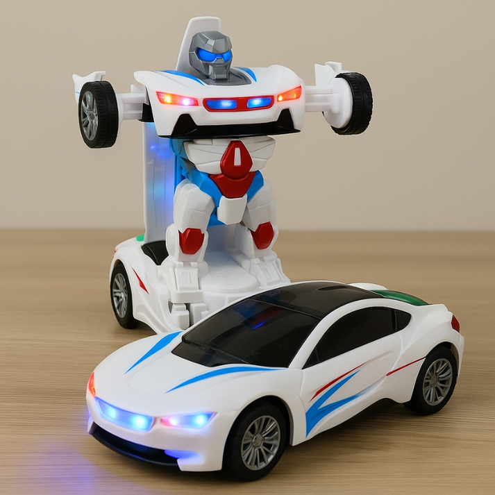 RoboRacer – 2-in-1-Transformerspielzeug: Auto Wird Zum Roboter