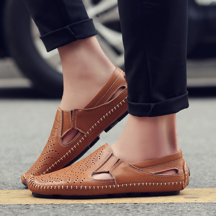 Akiva – Bequeme Ledersandale