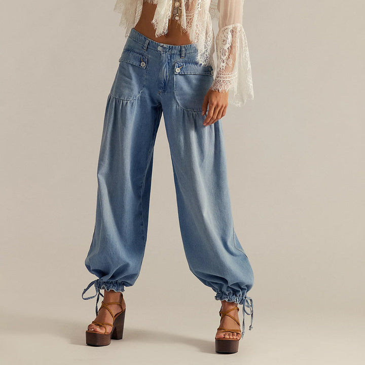 Zilda – Elegante Jeans Mit Fließendem Schnitt