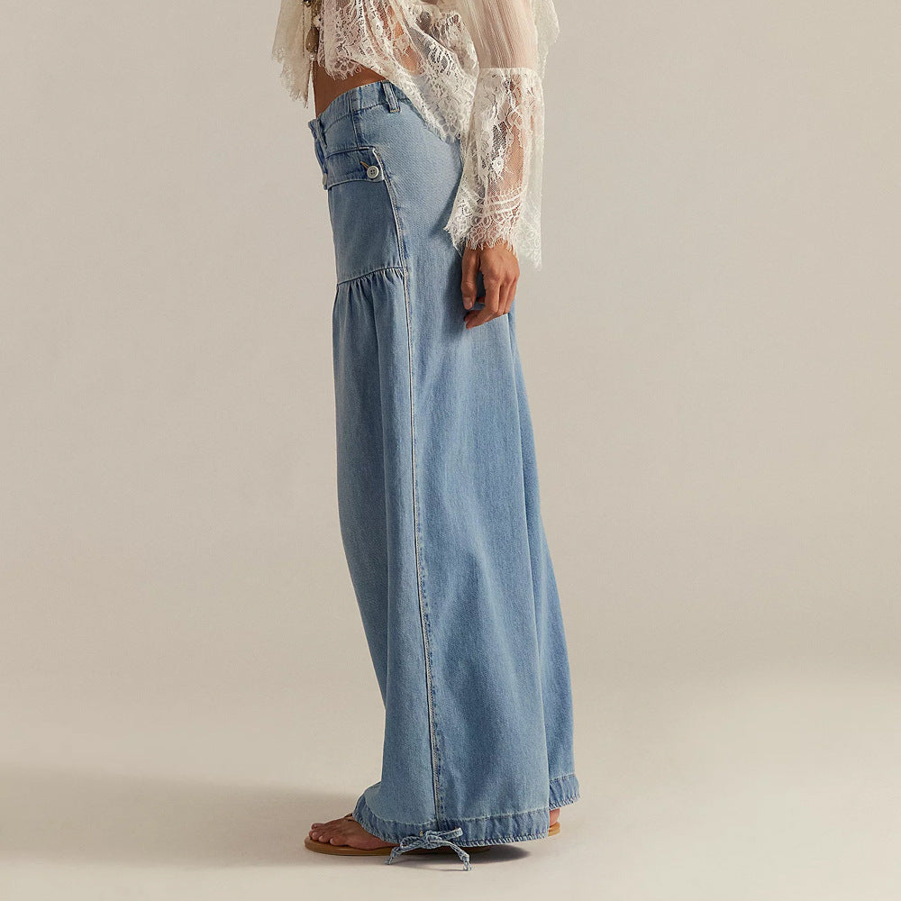 Zilda – Elegante Jeans Mit Fließendem Schnitt