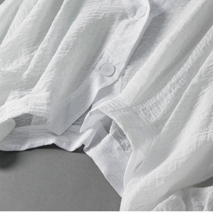 Shuhui – Prämie Leinenbluse