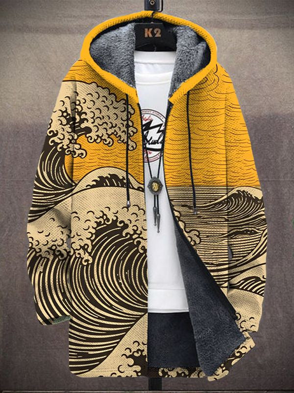 Nalha – Luxuriöse Strickjacke Inspiriert Von Der Kunst